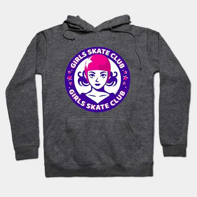 Girls Skate Club Hoodie by Skate Charmer